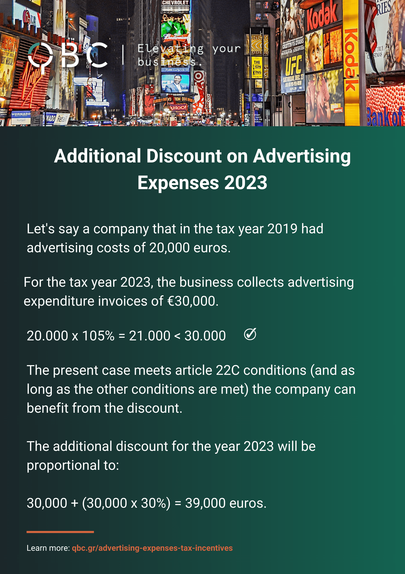 Additional Discount on Advertising Expenses 2023 Additional Discount on Advertising Expenses 2023